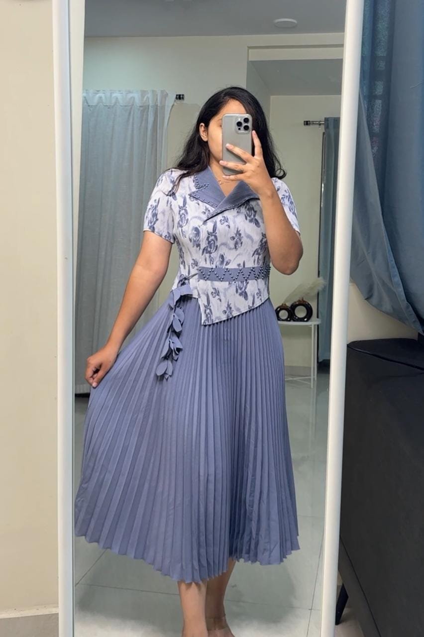 Layla Exclusive Pleated Dress image 4