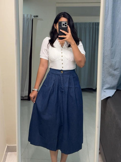 Vida Denim Skirts image 1
