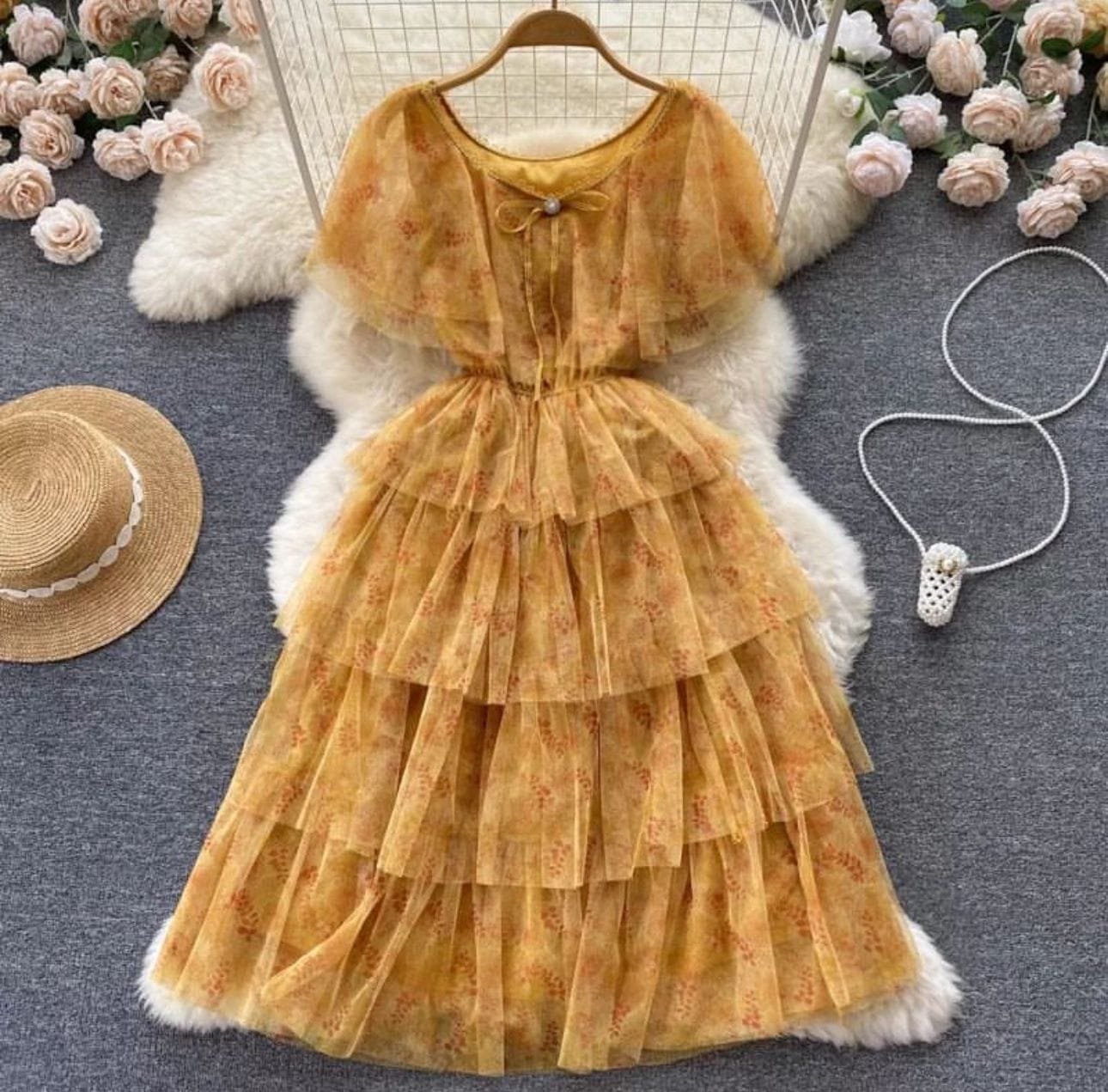 Birdie Organza Flutter Dress image 3