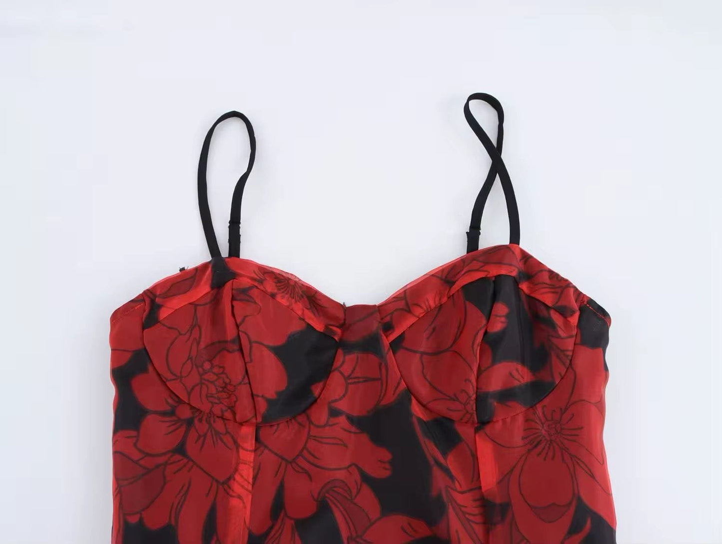 Macy Organza Floral Dress image 4