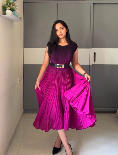 Kef Exclusive Pleated Dress