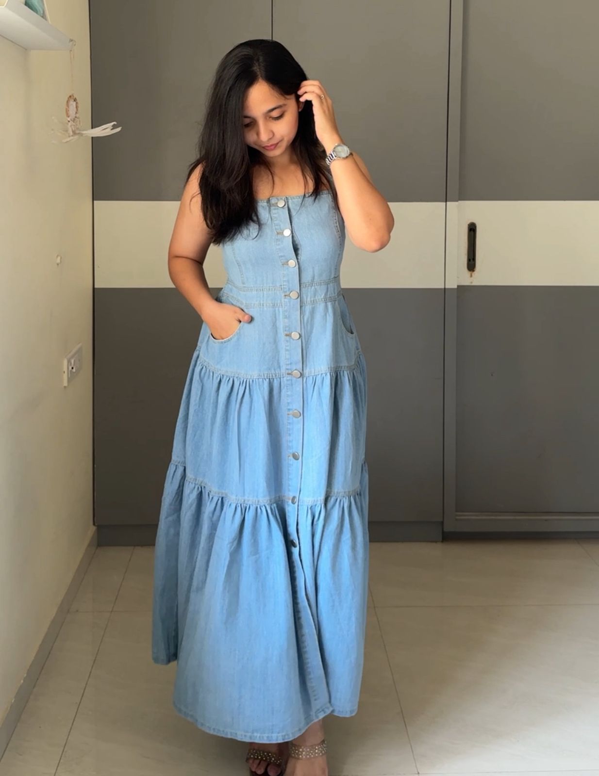 Tracey Denim Dress