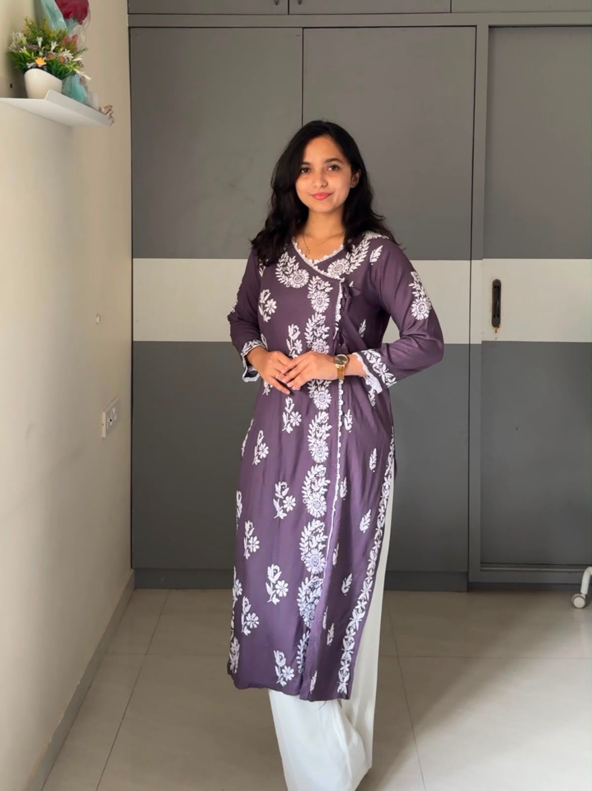 Priya Chikankari Kurti