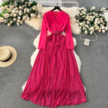 Bethany Sequin Dress image 6