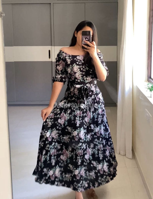 Georgette Floral Co-Ords image 0