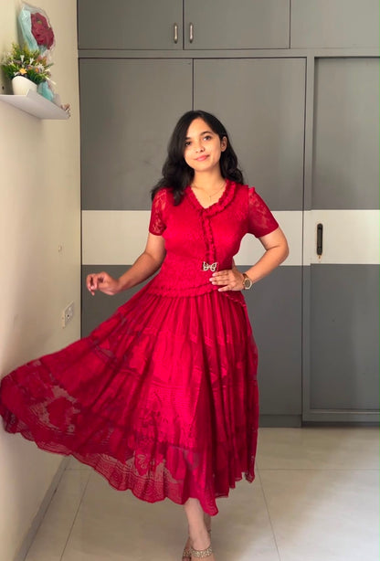 Nena Exclusive Pleated Dress
