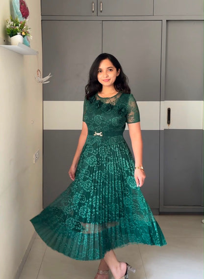 Rica Exclusive Pleated Dress