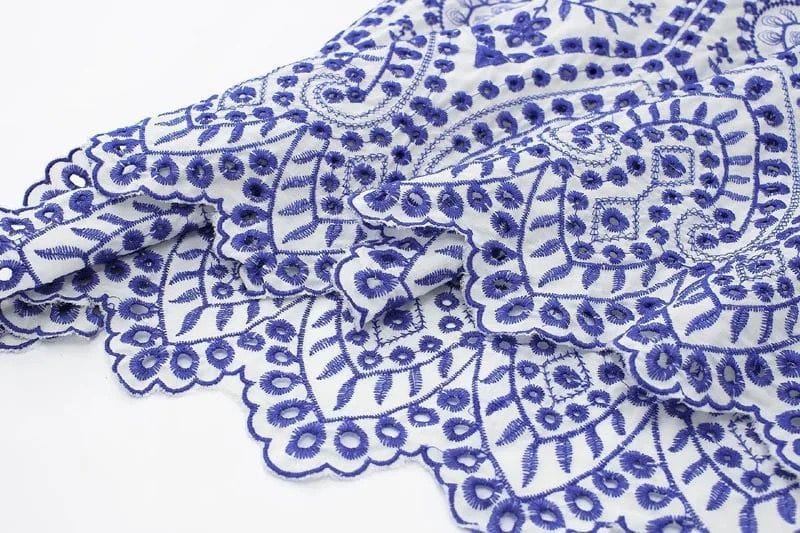 Daniel Cotton Cutwork Dress image 5