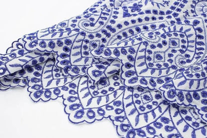 Daniel Cotton Cutwork Dress image 5