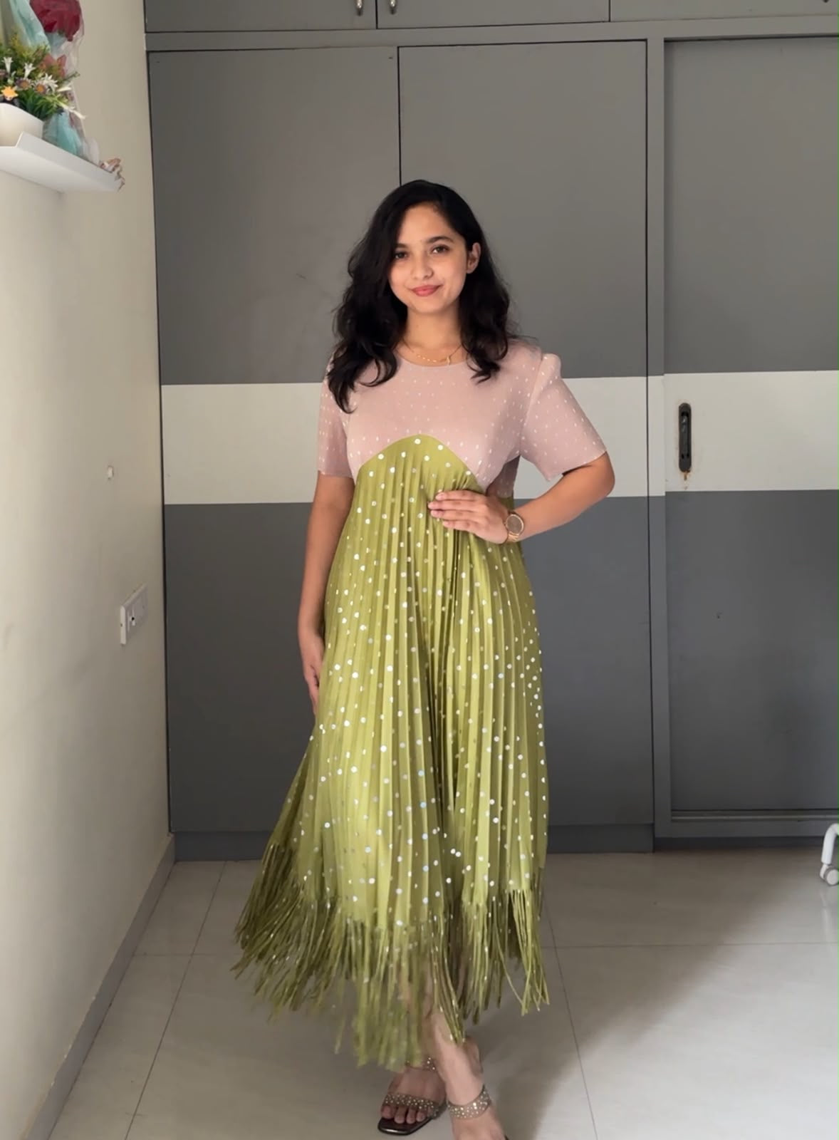 Jaya Exclusive Pleated Dress