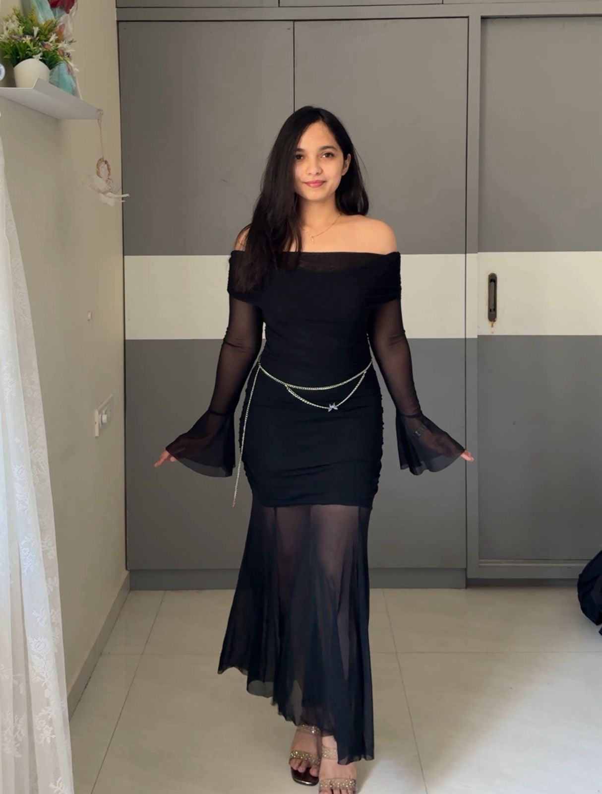 Kiva Mesh Dress