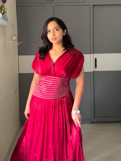Veni Embellished Maxi Dress