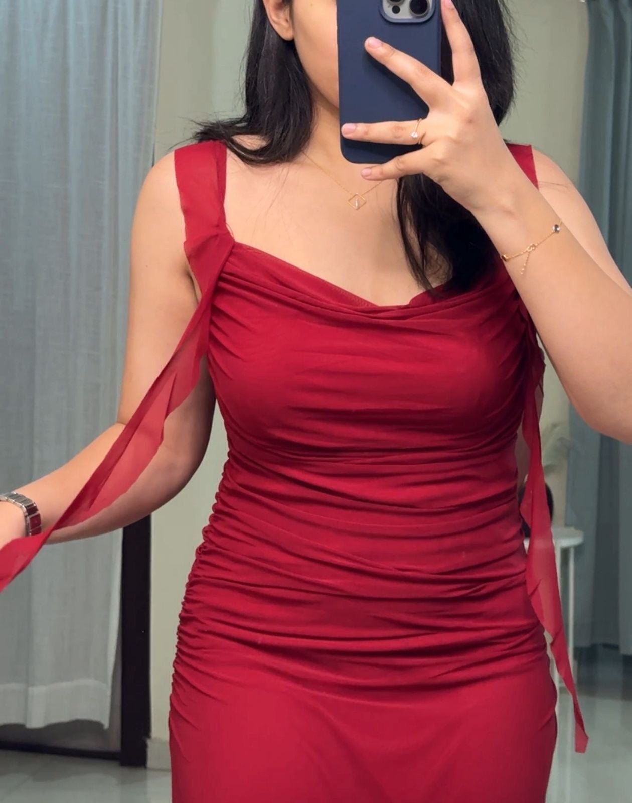 Naia Mesh Dress