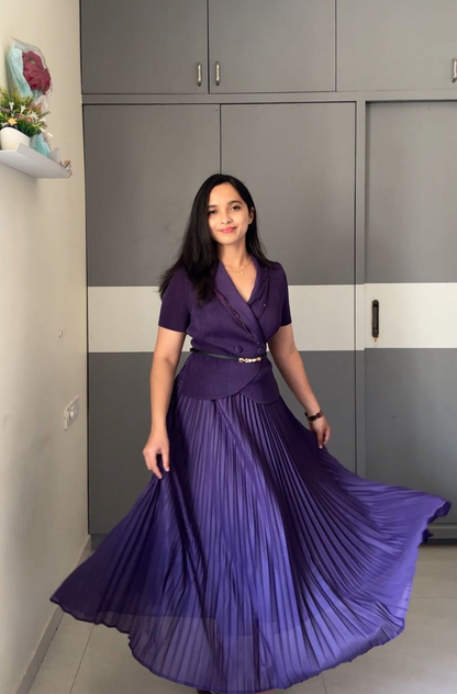 Riva Exclusive Pleated Dress