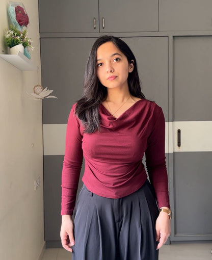Dol Cowl Neck Tops