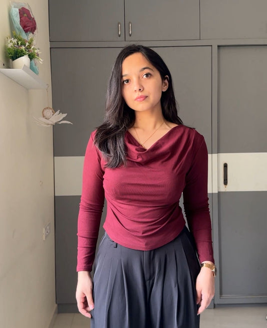 Dol Cowl Neck Tops