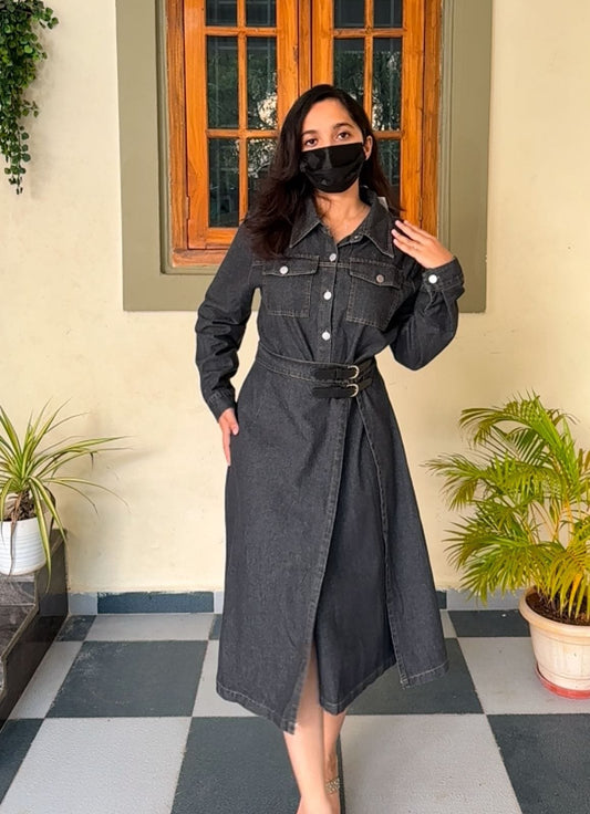 Akira Denim Dress image 0