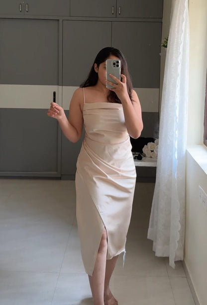 Cosmo Satin Dress image 0