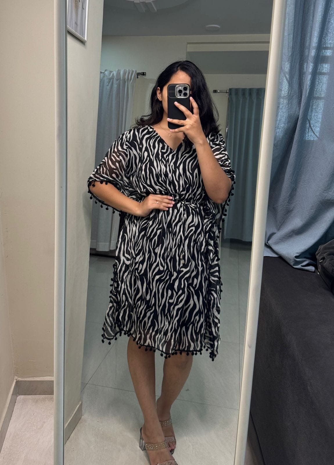 Cheetah Printed Midi Dress image 2
