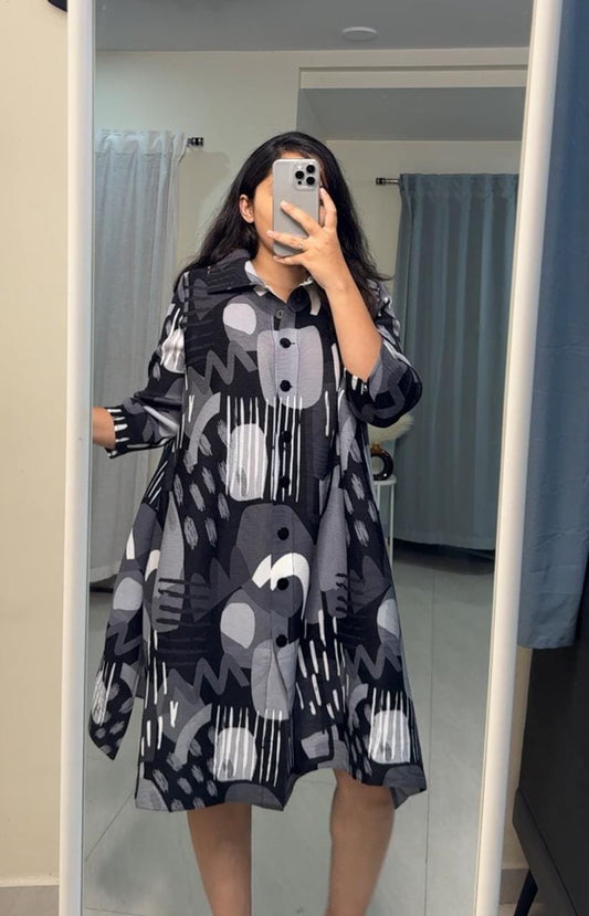 Luna Pleated Dress image 0