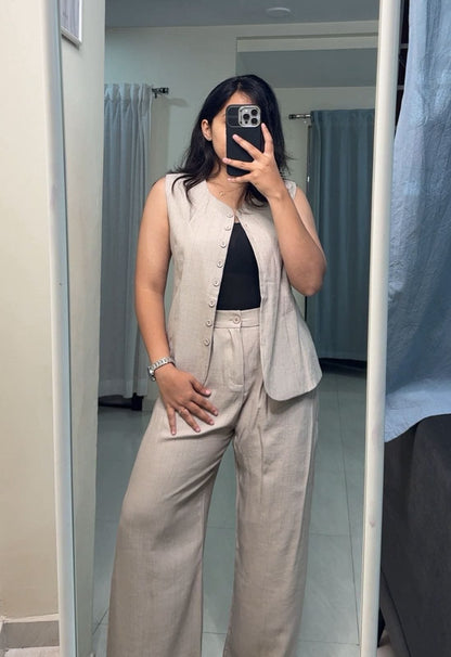 Nel Linen Formal Co-Ords image 1