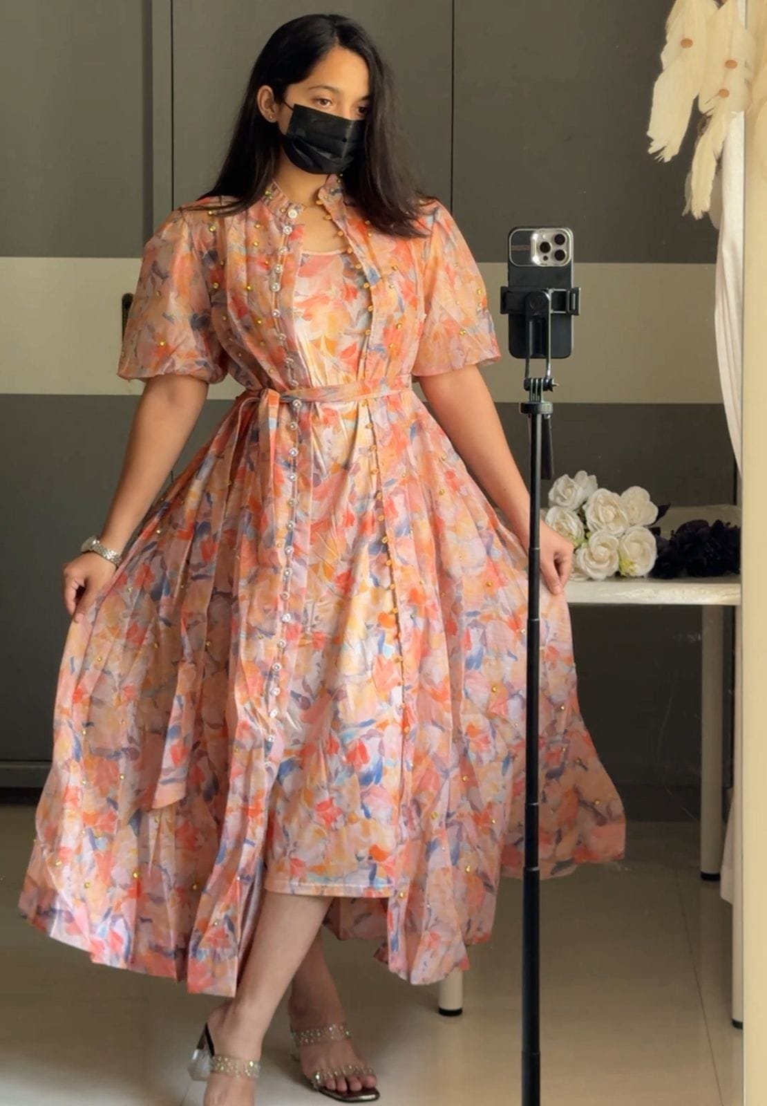 Idy Floral Printed Two Piece Set image 5