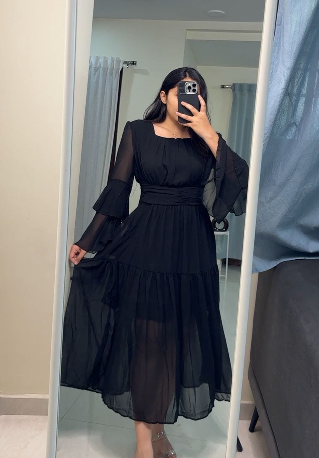 Emani Maxi Dress - Black image