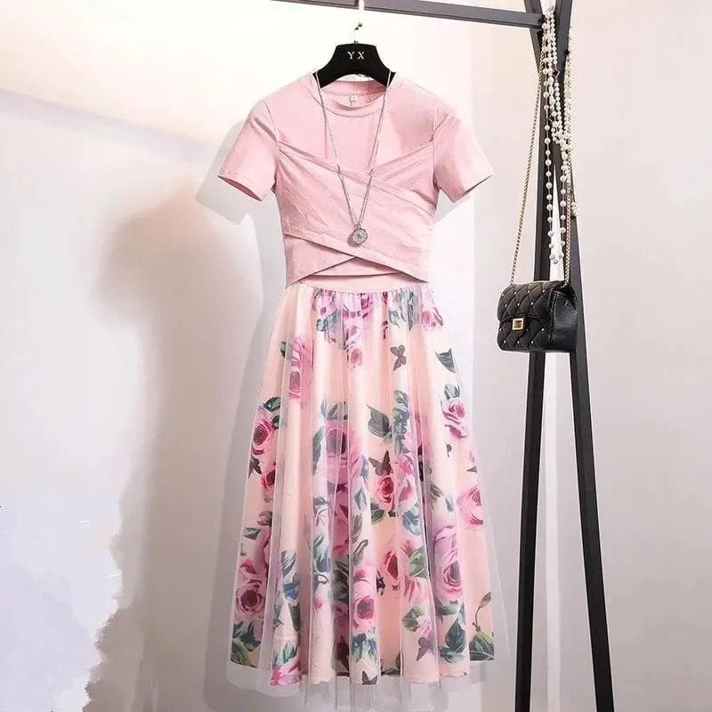 Pink Floral Co-Ords image 3