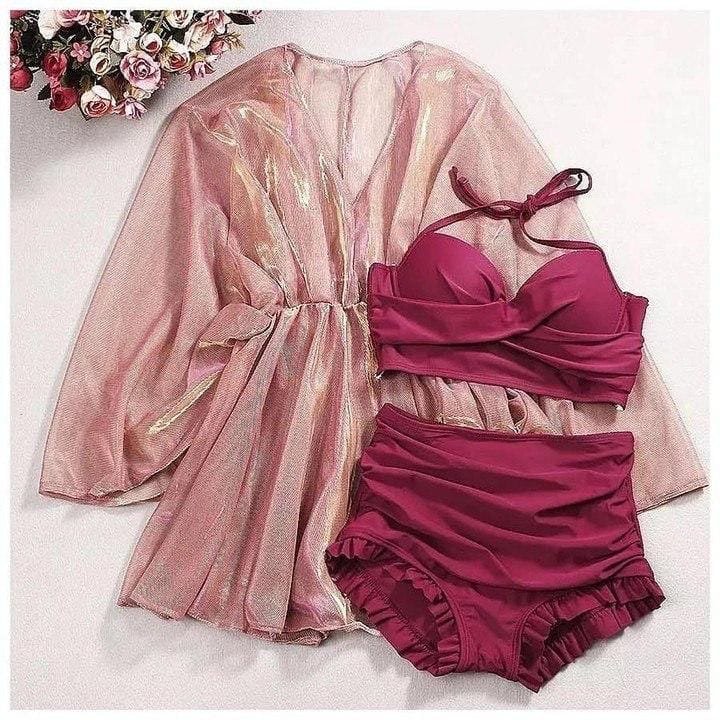 Yura Three Piece Swim-Suit image 1