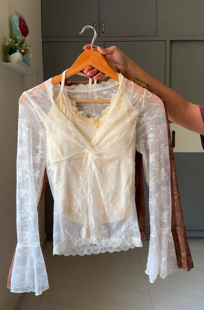 Sans Cotton Lace Tops
