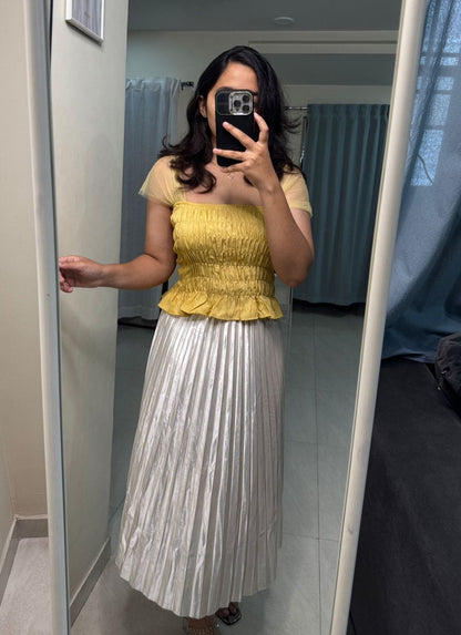 Velvet Pleated Skirts image 7