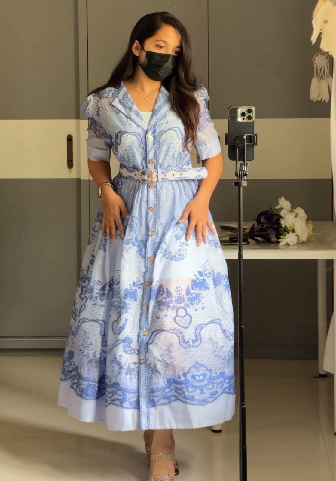 Seren Floral Printed Dress image 4