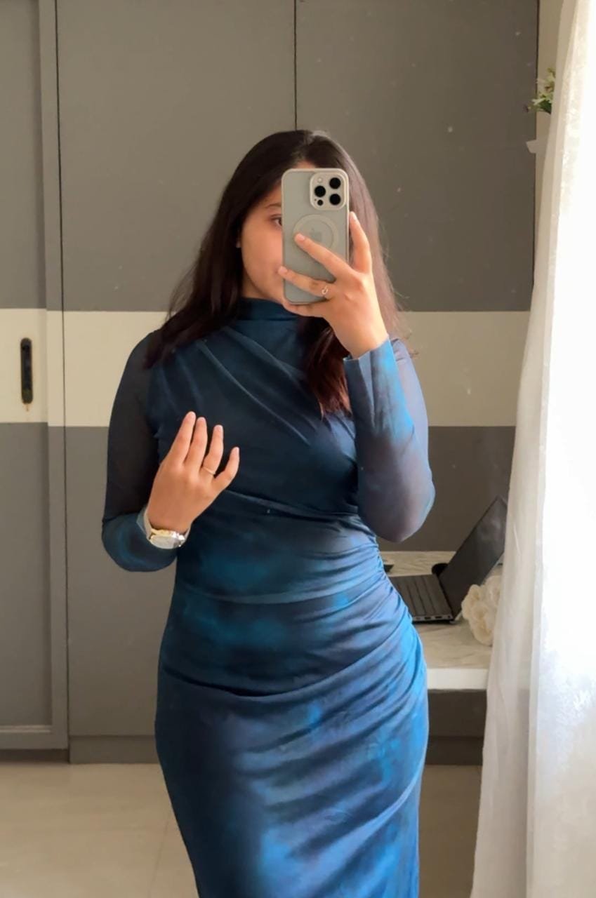Calista Mesh Ombre Dress image 3