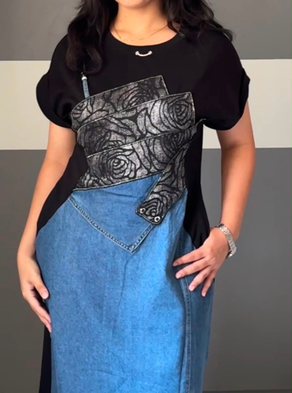 Mina Denim Dress