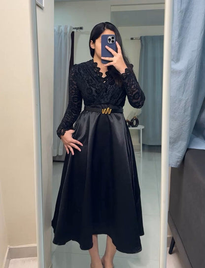 Lacey Elegant Mesh Dress