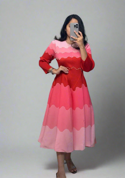 Dia Exclusive Pleated Dress image 5