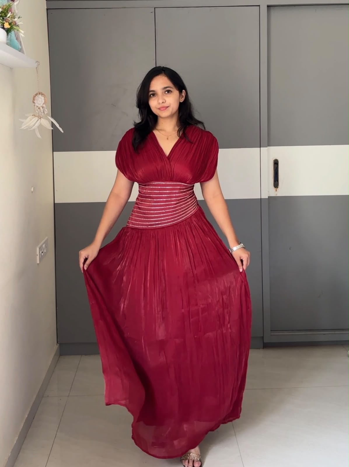 Veni Embellished Maxi Dress