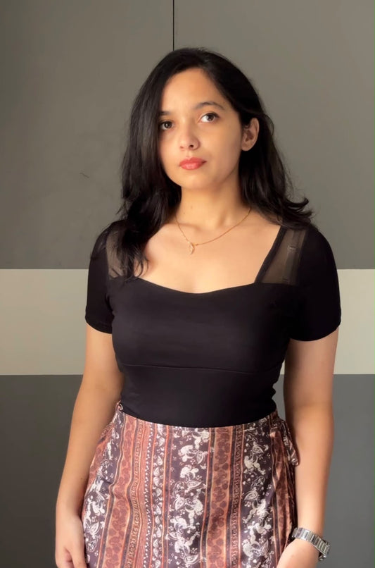 Sheer Mesh Tops