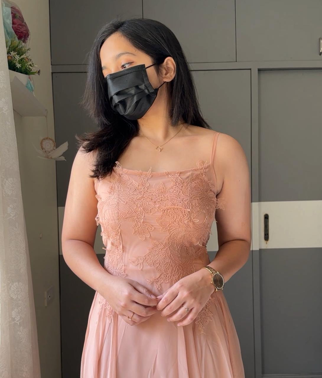 Meera Stunning Mesh Dress