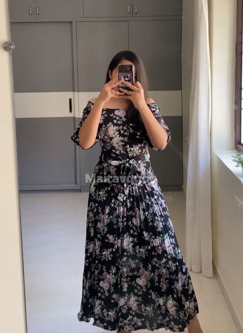 Georgette Floral Co-Ords image 1