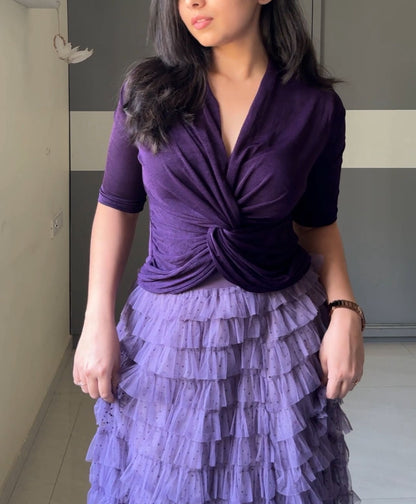 Duna Front Twist Tops