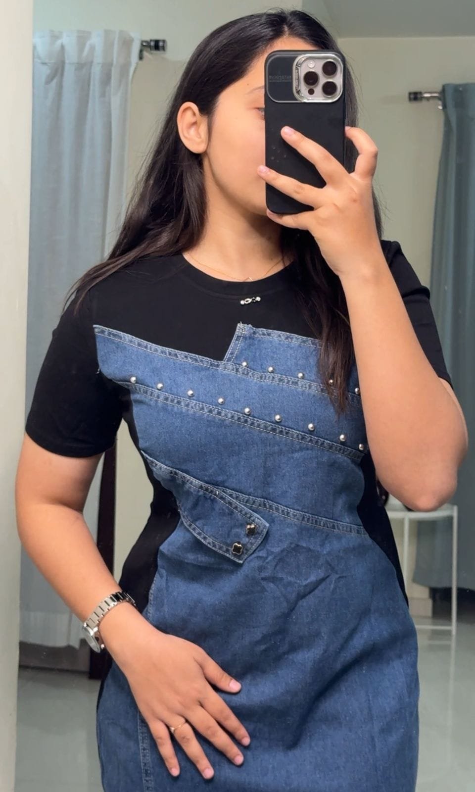 Hiba Denim Dress image 5