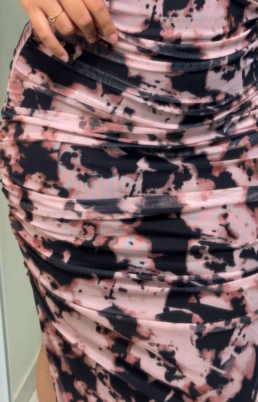 Sevyn Floral Mesh Bodycon image 2