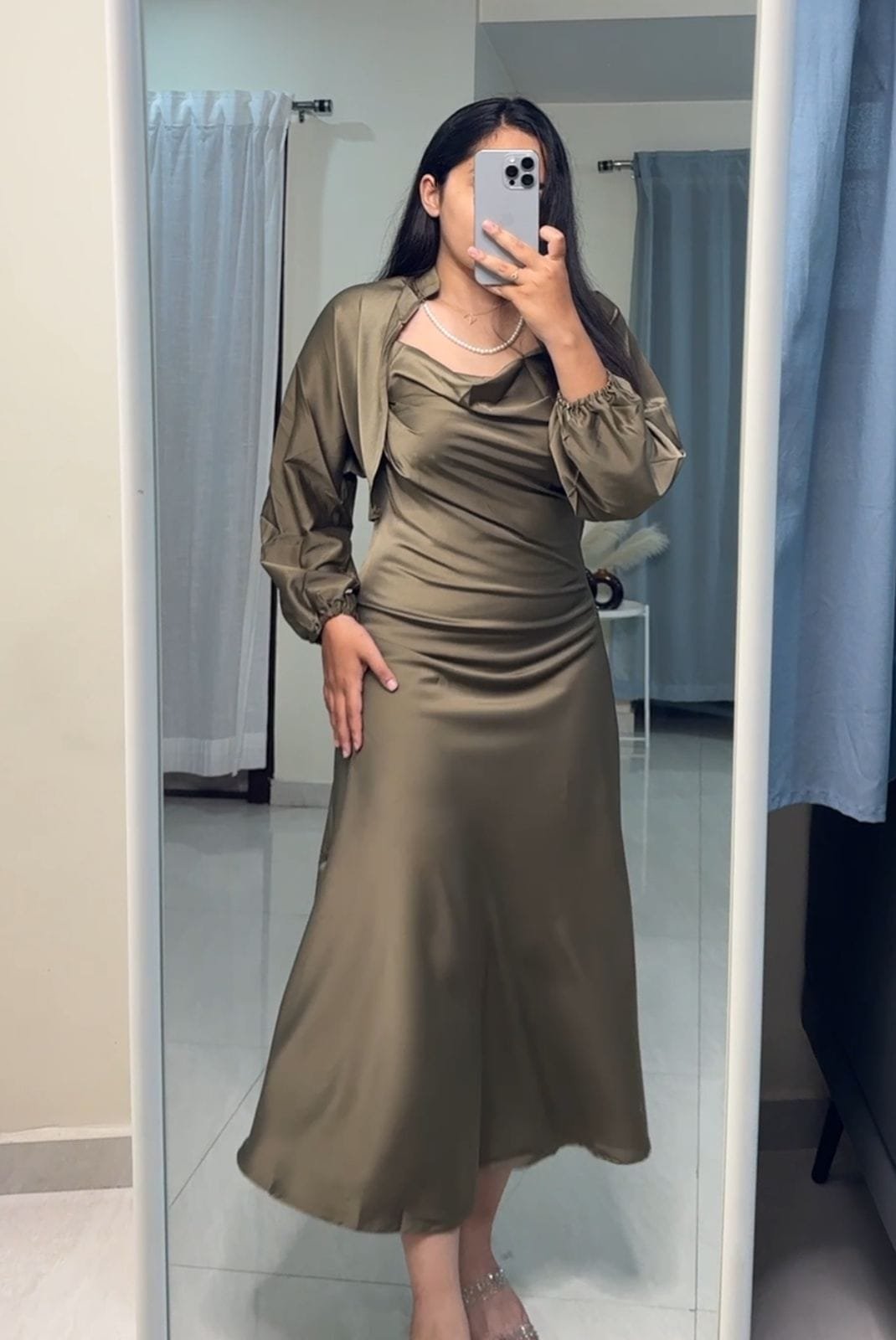 Cecilia Satin Co-Ords image 3