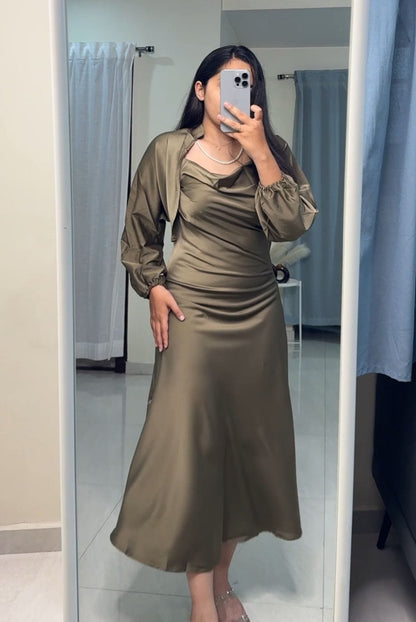 Cecilia Satin Co-Ords image 3