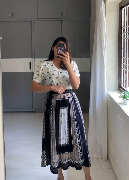 Abiba Georgette Skirt image 1