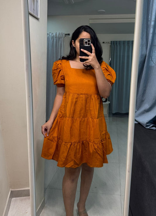 Cotton Midi Dress image 0