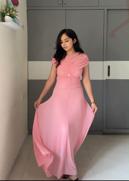 Eden Mesh Maxi Dress