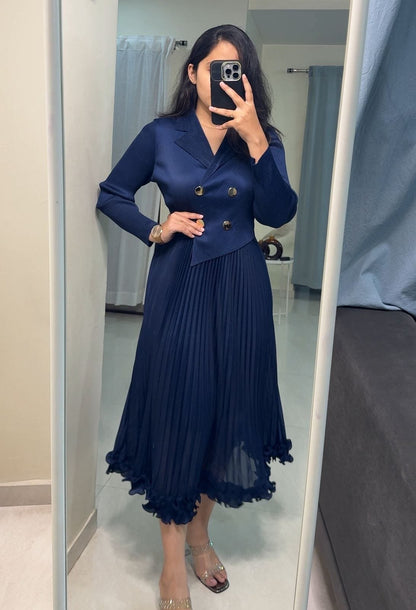 Selene Exclusive Pleated Dress image 4