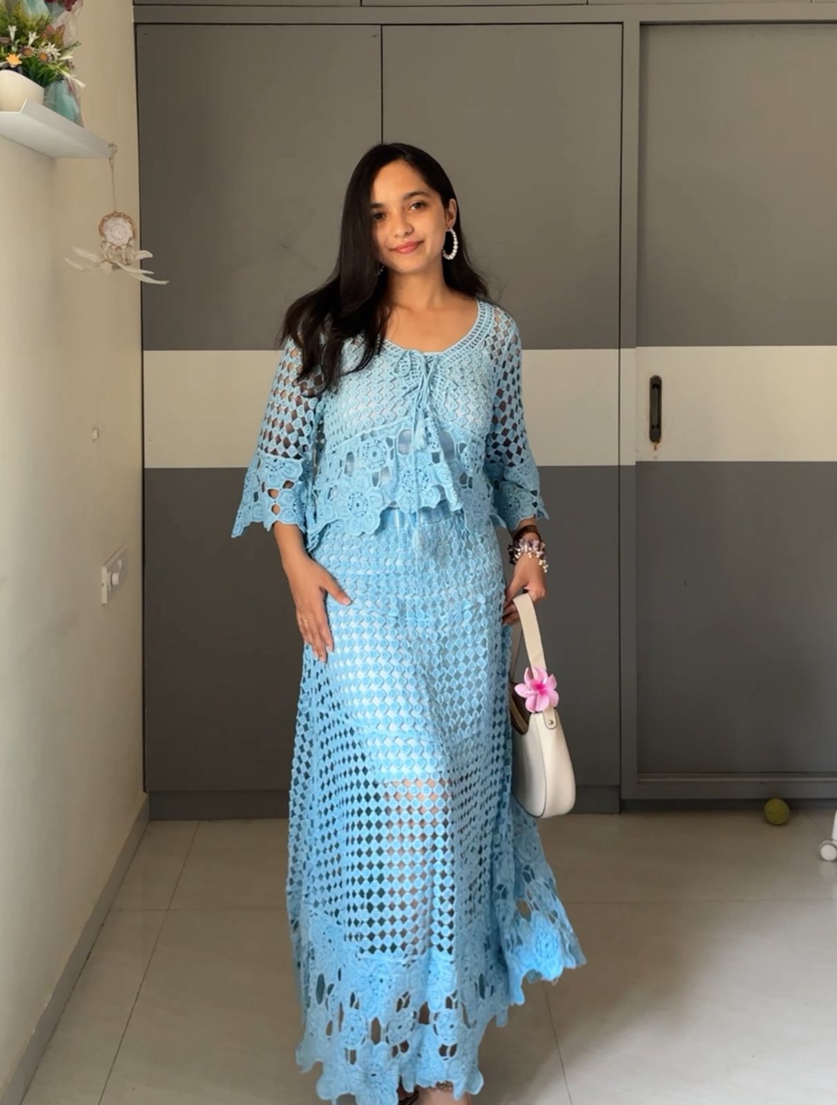 Lily Crochet Three Piece Set
